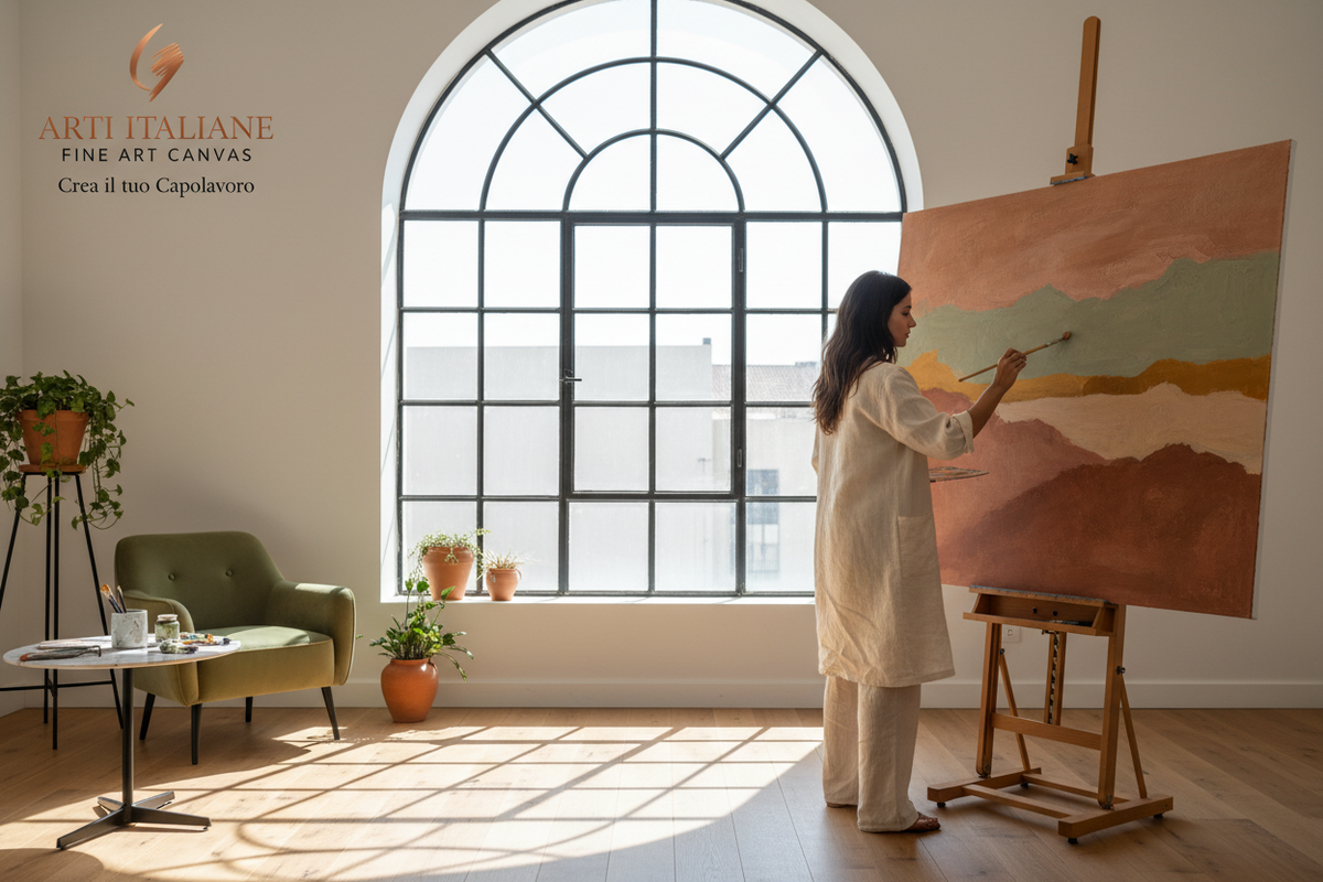 Hero Banner — Artista in Studio
