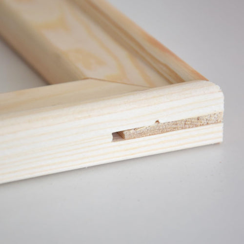 Listelli per Telai in Legno Professionale (vendita a coppia) Sezione a listello ALTO 35x45 mm