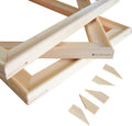 Listelli per Telai in Legno Professionale (vendita a coppia) Sezione a listello ALTO 35x45 mm