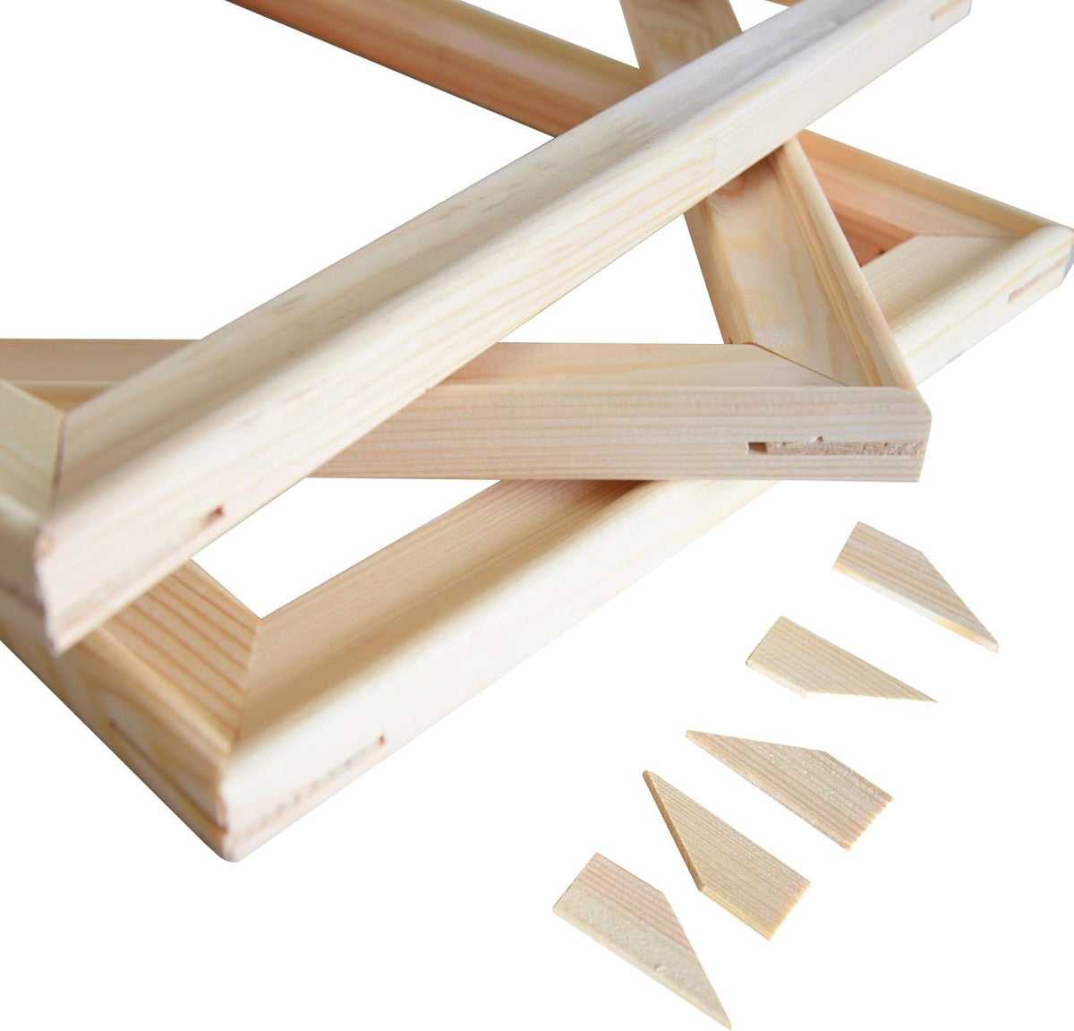 Listelli per Telai in Legno Professionale (vendita a coppia) Sezione a listello ALTO 35x45 mm
