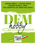 tela telaio pittura DEM HOBBY