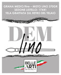 Tele per pittura " DEM LINO " Grana Medio/fine - Qualità Italiana